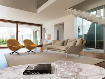 AVÌ - Sofa with removable cover by Désirée divani - view 3